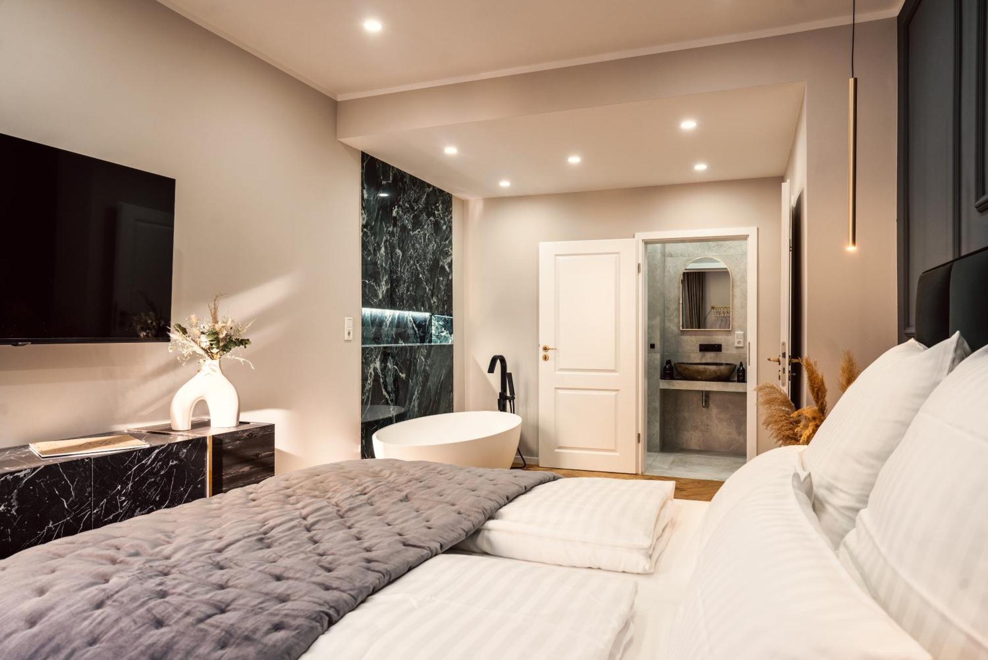 New Luxus Suite I Two Kingbeds I Center Аугсбург Экстерьер фото